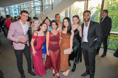 Back row: <b>Kolton Stewart</b>, <b>Julie Beaumaster</b>, <b>Gabbi Kosmidis</b>, <b>Feaven Abera</b>, <b>Iliana Spirakis</b>, <b>Dalmar Abuzeid</b>. Front row: <b>Kari Wong</b>, <b>Sara Garcia</b>, <b>Marianna Phung</b>