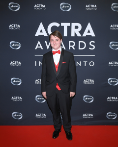 Outstanding Performance Voice Nominee <b>Liam McKenna</b>