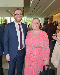 Chief of Staff to Ontario's Minister of Labour, Immigration, Training and Skills Development <b>Mathew Clancy</b> & FilmOntario Managing Director <b>Cynthia Lynch</b> 